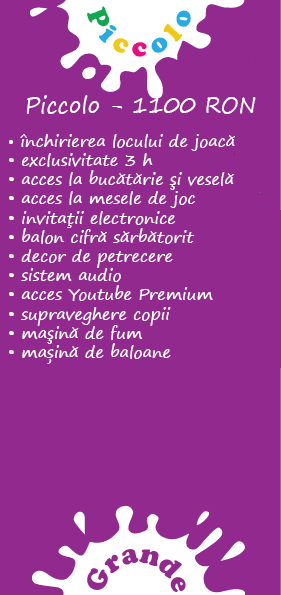 Aniversari Copii Bucuresti Sector 3